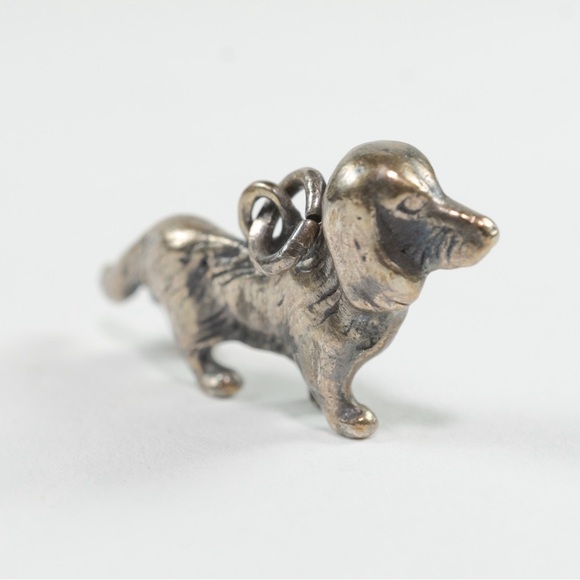 Antique fabrege silver pendent - Picture 2 of 5